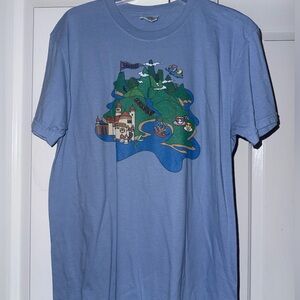 Blue Disney tee, size M